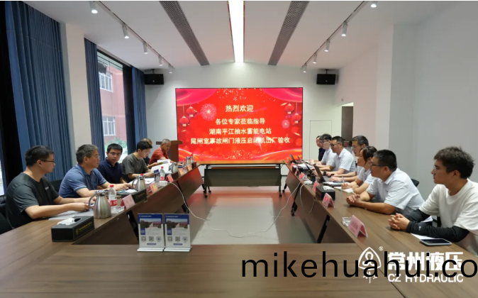 齣廠驗(yan)收 | 國網新(xin)源湖(hu)南(nan)平(ping)江(jiang)抽水蓄能電站尾(wei)閘室(shi)事(shi)故閘(zha)門液壓啟閉機順利驗(yan)收